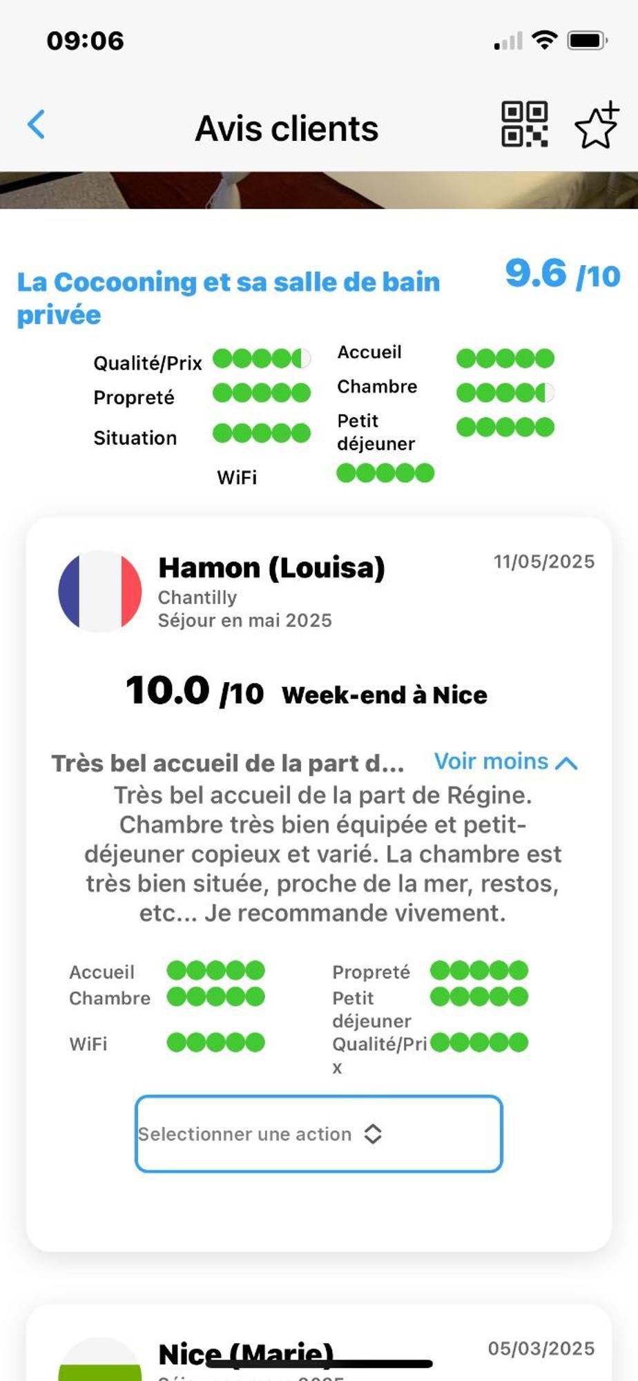 Chambre Et Salle De Bain Cocooning Labellisee 니스 외부 사진